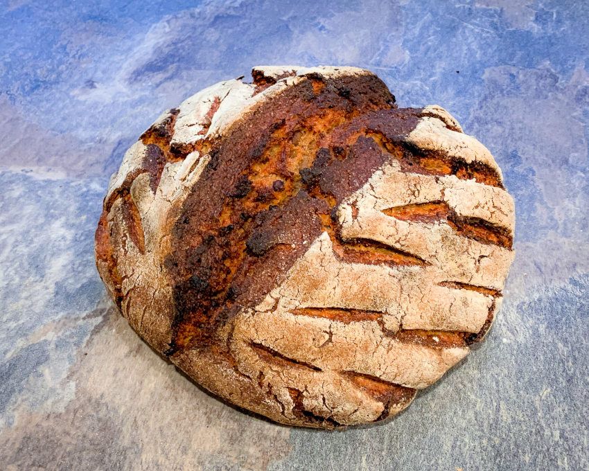 Zwiebli-Maronie-Brot, herbstliches Brot mit Maronen und Zwiebeln