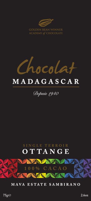 Single Terroir Ottange - 100% Kakao - Schokolade von Chocolat Madagascar