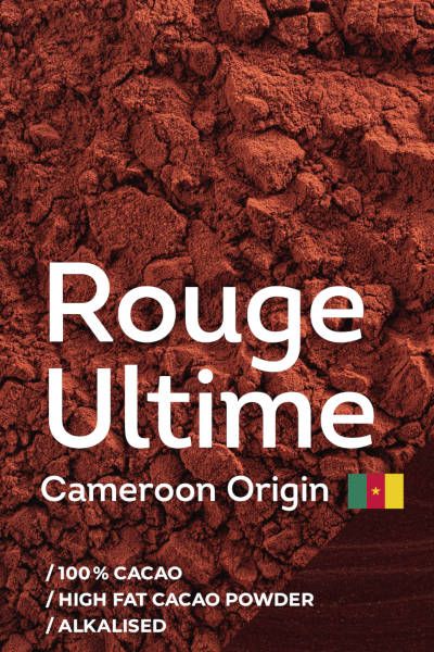 Rouge Ultime Kakaopulver von Cacao Barry.