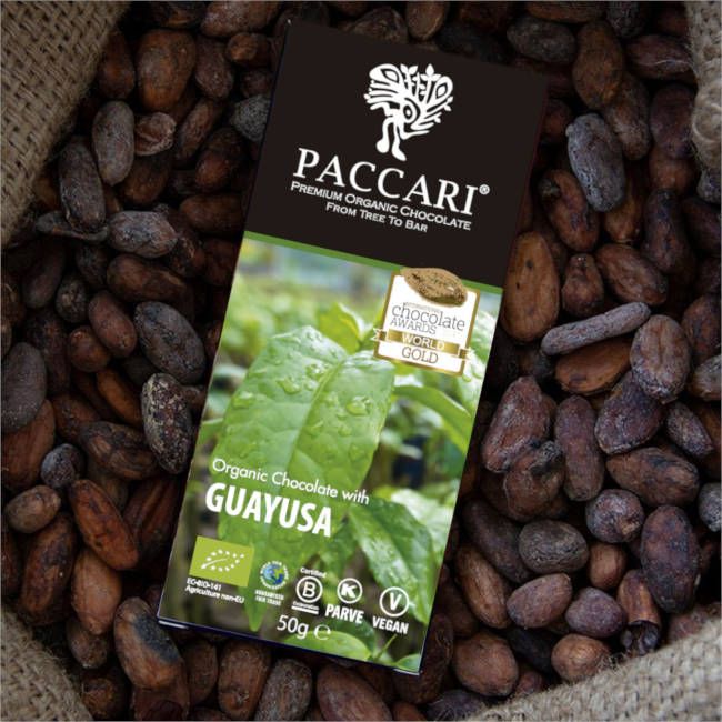 Paccari Schokolade mit Guayusa - Bio - Vegan - Fair