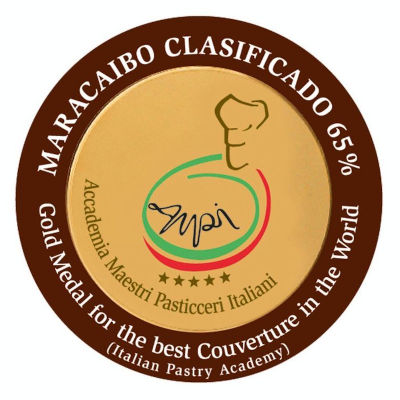 Maracaibo Clasificado 65% - Gold Medal for the best Couverture in the World