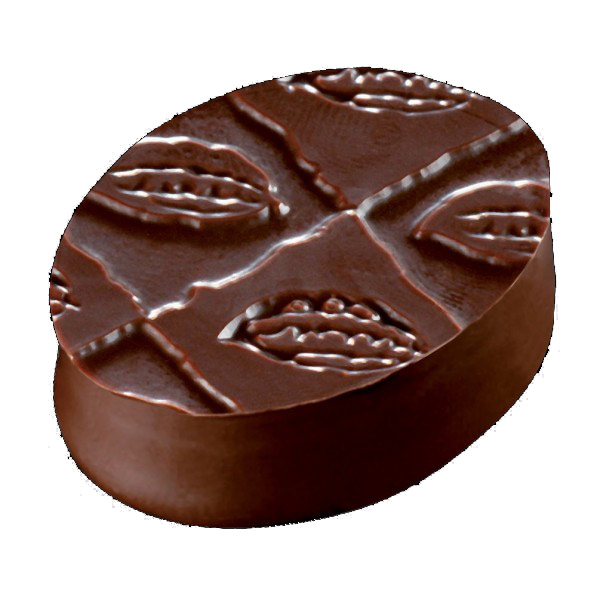Strukturfolie „Kakaofrucht“ 1 großer Bogen