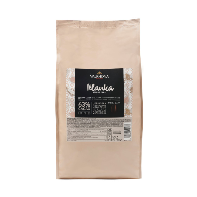 3kg Illanka 63% Valrhona