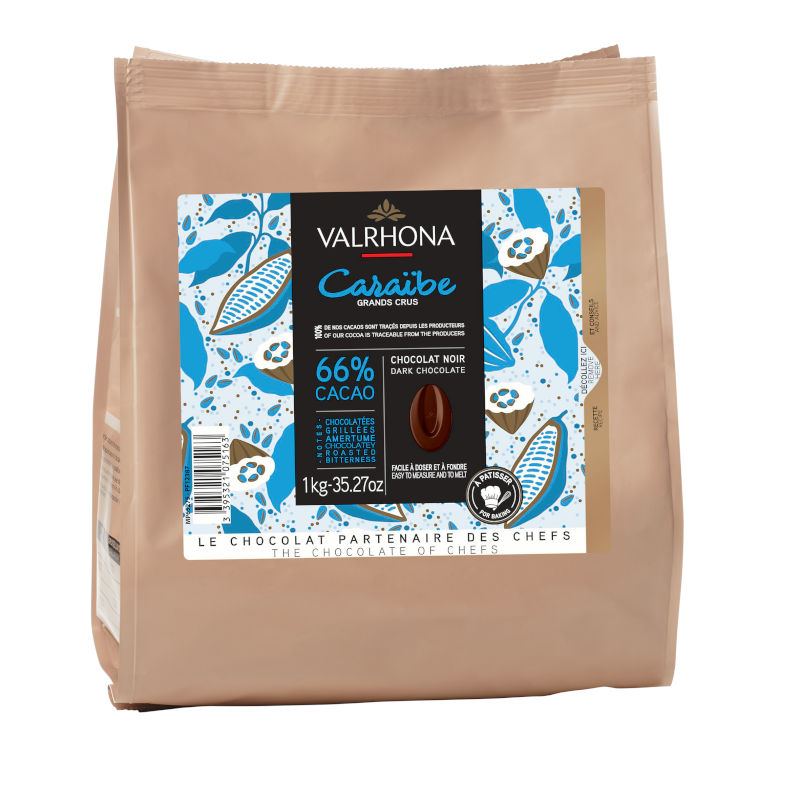 1kg Caraibe 66% Valrhona