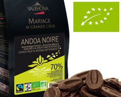 500g Andoa Noire 70% BIO Valrhona