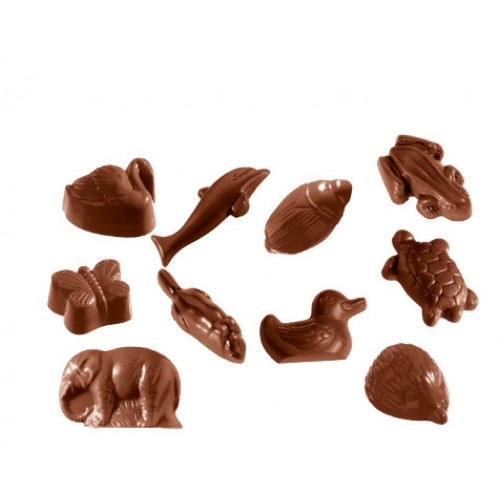 Schokoladenform verschiedene Tiere (1541)