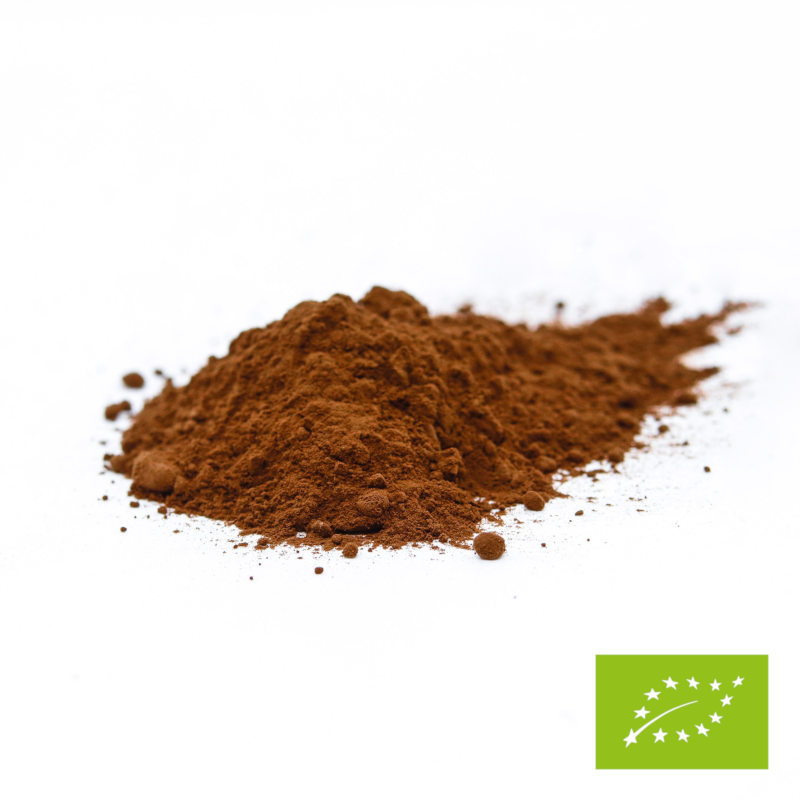 Pures Bio Kakaopulver 20/22 - schwach entölt - alkalisiert - Homborg finest food