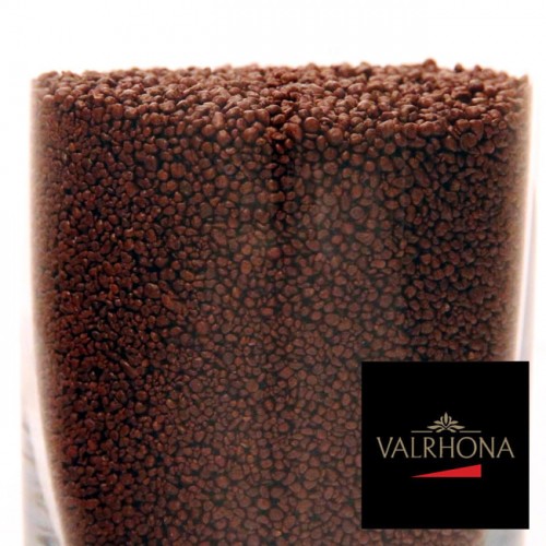 Granule Fin Noir - Gravillons Valrhona / chocolatree