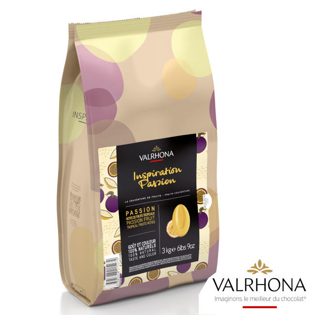 Inspiration Passion - Passionsfruchtkuvertüre von Valrhona