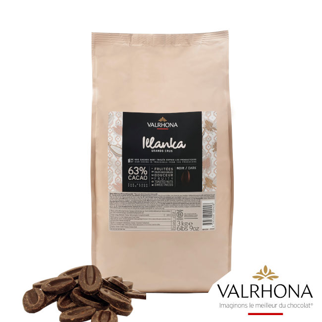 Illanka 63% Peru Kuvertüre von Valrhona