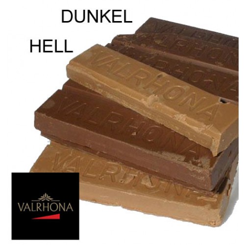 Haselnuss Gianduja dunkel 34% von Valrhona