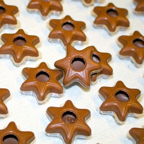Stern Hohlkörper Milch Chocolaterie Keller aus Deutschland