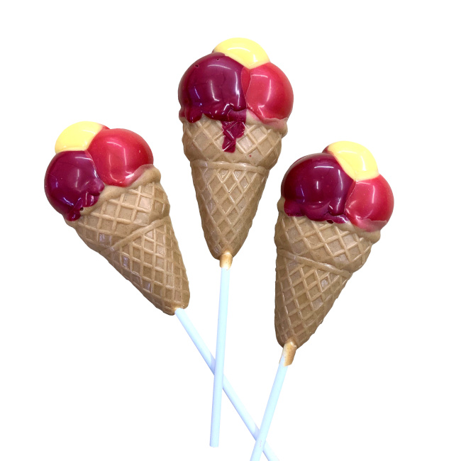 Eis-Lolly 3 Früchte und Mandel (vegan)