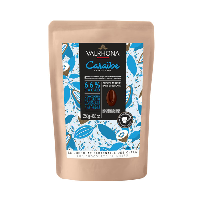 250g Caraibe 66% Valrhona