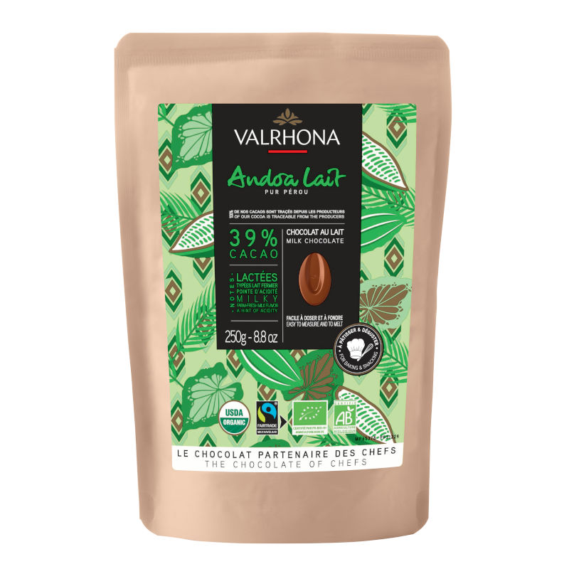 250g Andoa Milch 39% BIO Valrhona