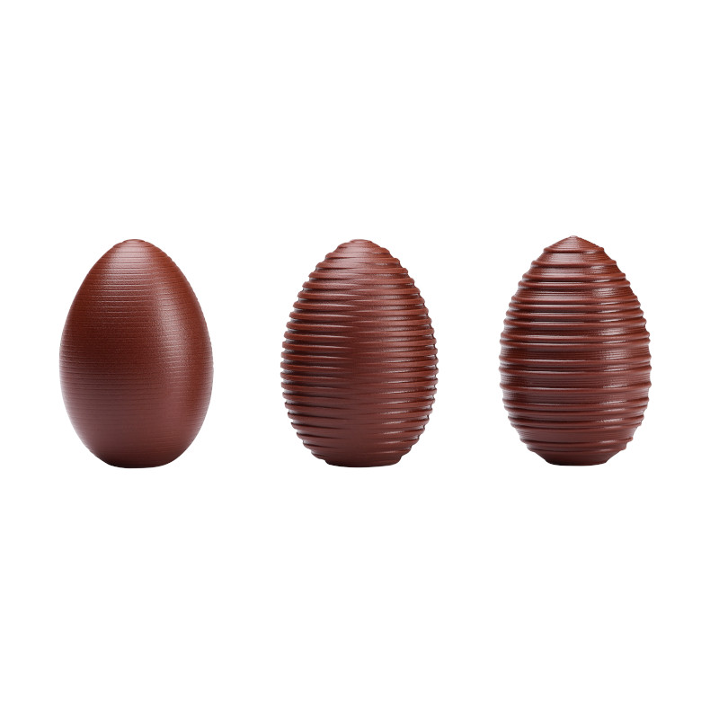 Eier 7cm Schokoladenform Valrhona