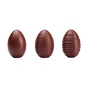 Eier 7cm Schokoladenform 18947 Valrhona