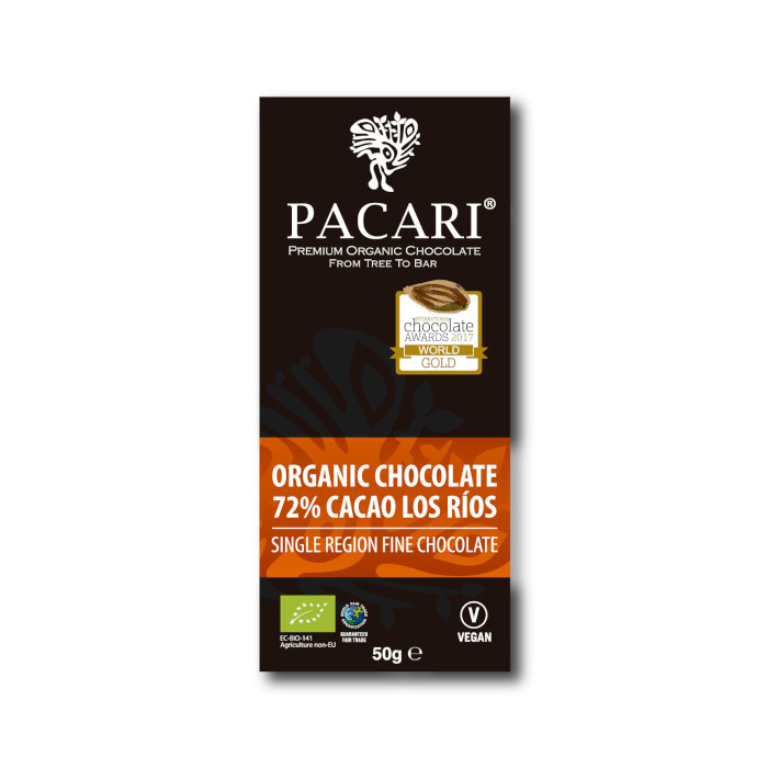 Los Rios - Ecuador- Bio Schokolade Pacari / Paccari 72% Kakao