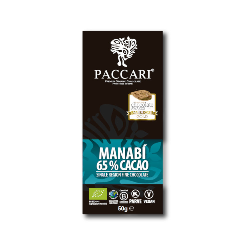 Manabi - Ecuador - Bio Schokolade Paccari 65% Kakao