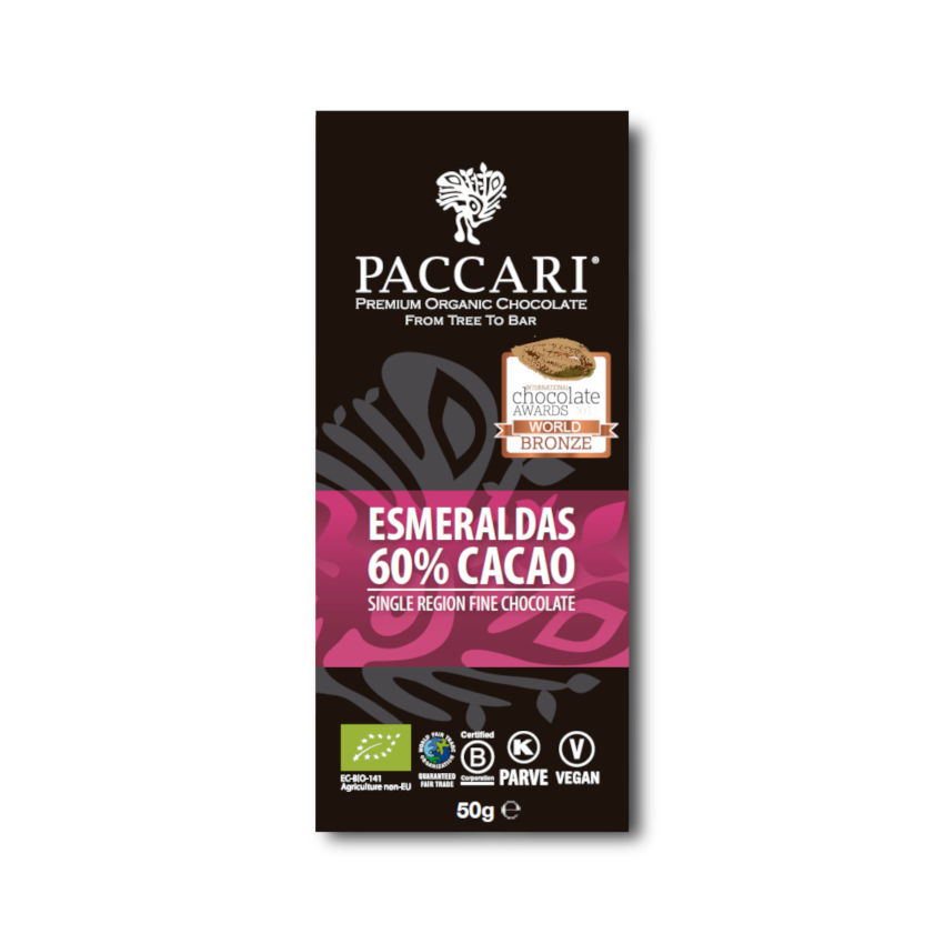 Esmeraldas - Ecuador- Bio Schokolade Paccari 60% Kakao