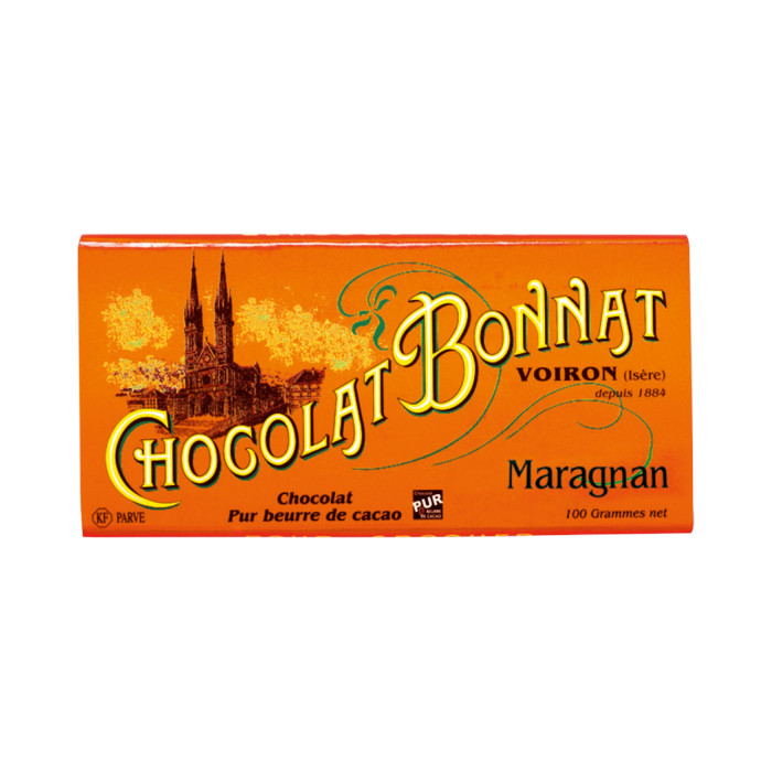 Maragnan Brésil 75% Grands Crus Du Cacao von Bonnat 100g Tafel