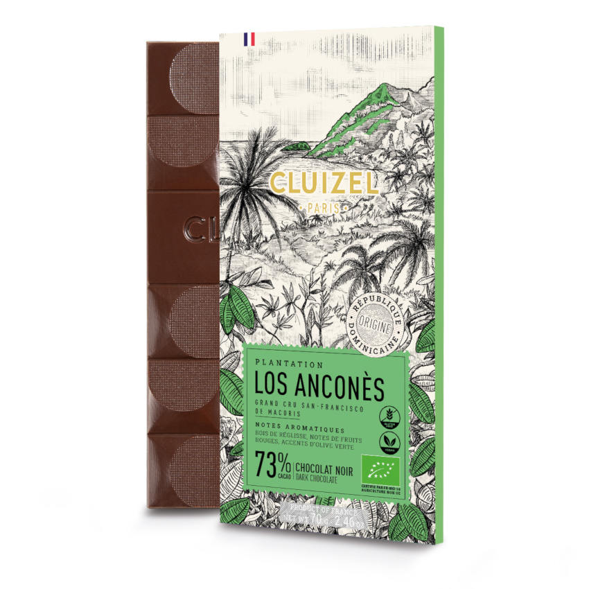 Plantation Los Ancones Noir 73% Bio Schokolade Michel Cluizel