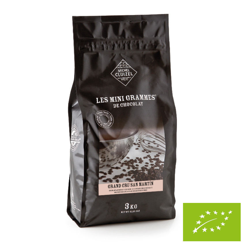 3kg Grand Cru San Martín Lait 48% Bio Michel Cluizel