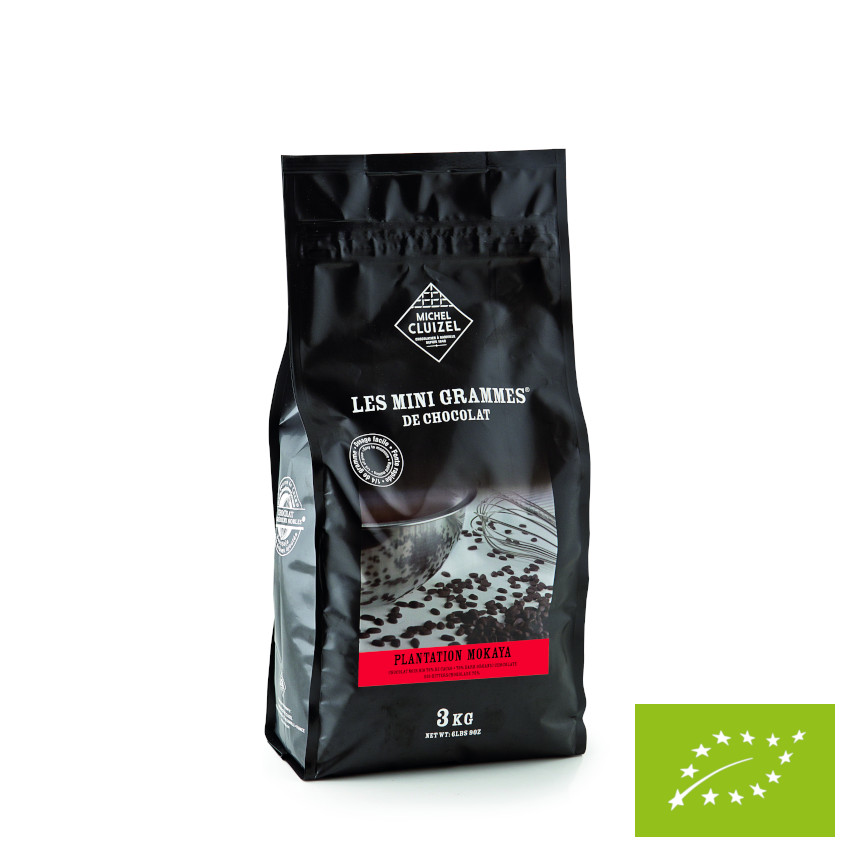 3kg Plantation Mokaya Noir 75% Bio Michel Cluizel