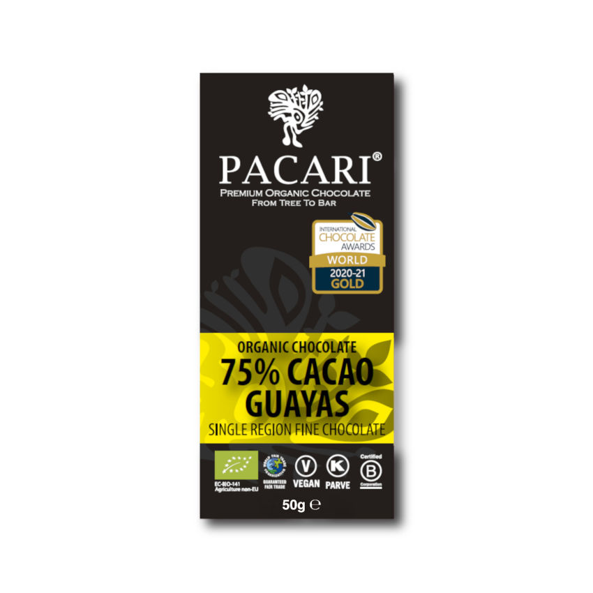 Guayas - Ecuador - Bio Schokolade Pacari / Paccari 75% Kakao