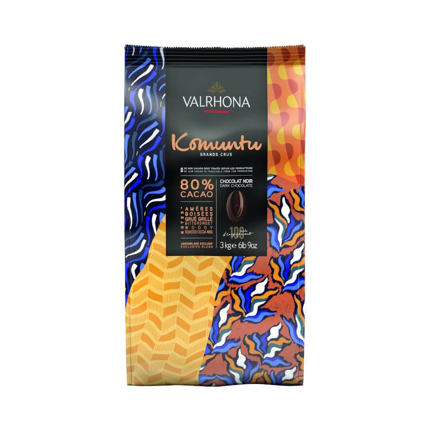 3kg Komuntu 80% Valrhona