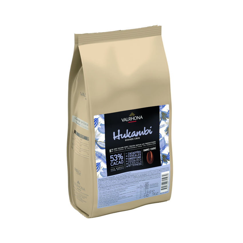 500g Hukambi 53% Milchkuvertüre Valrhona