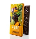 Dunkle Schokolade mit Zitronengras 70% Tafel - PURE Chocolate