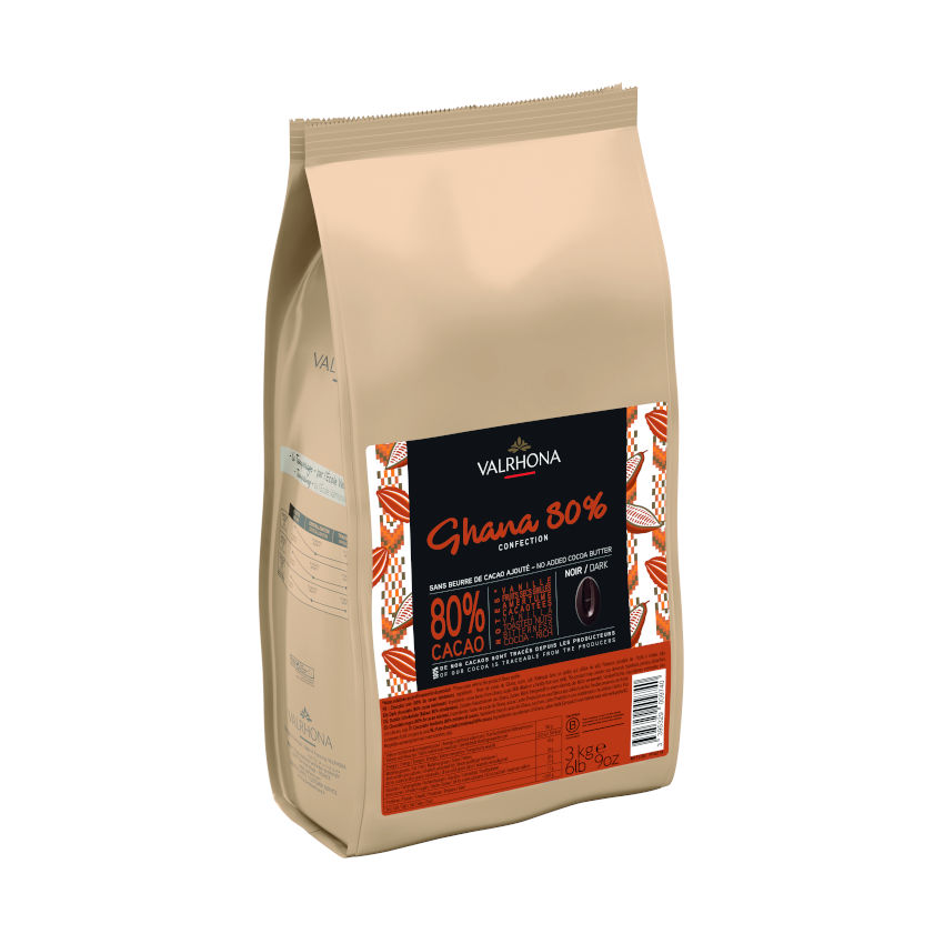 3kg Ghana 80% Valrhona