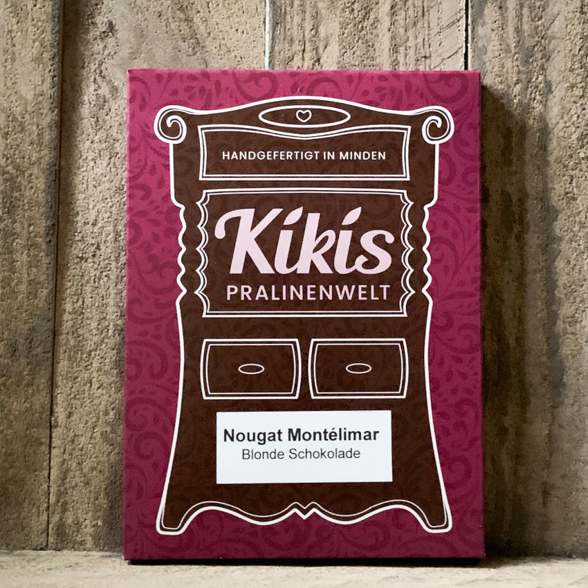 Kiki's Blonde Schokolade mit Nougat Montélimar