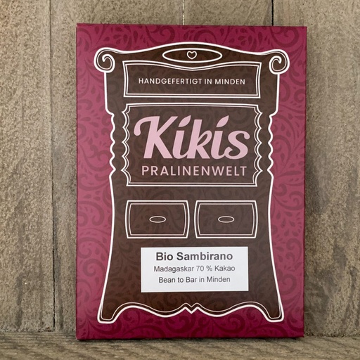 [161835] Bio Sambirano 70 % Kiki's Bean to Bar Schokolade