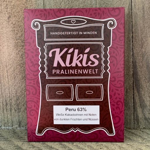 [120612] Kiki's Peru 63% - Grande Cuvée aus weißem Peru Kakao