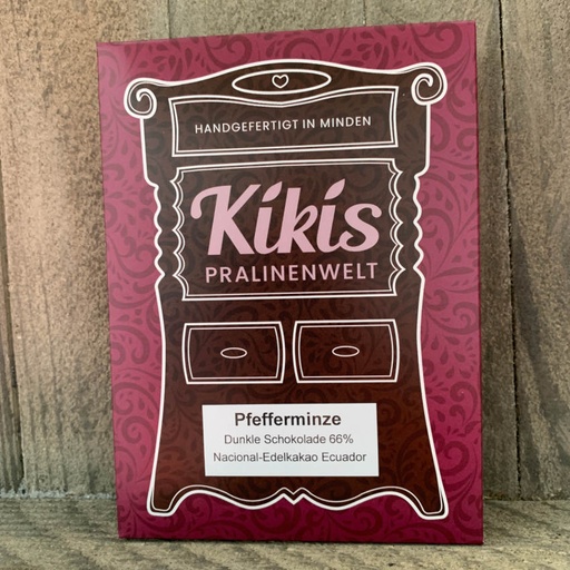 [110284] Kiki's Edelbitter Schokolade mit Pfefferminze