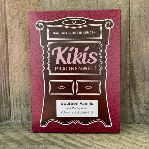 [110327] Kiki's Vollmilch Schokolade mit Bourbon Vanille