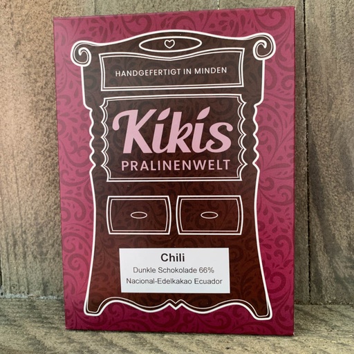 [110288] Kiki's Edelbitter Schokolade mit Chili