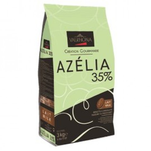 [azelia-Valrhona] Azélia 35% von Valrhona Haselnuss-Milchschokolade