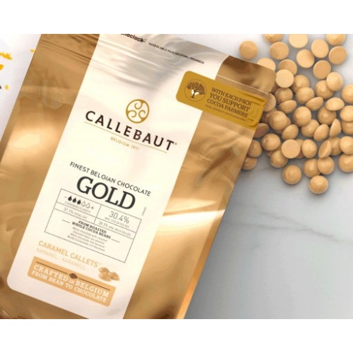 [gold-callebaut] GOLD Karamell Kuvertüre von Callebaut