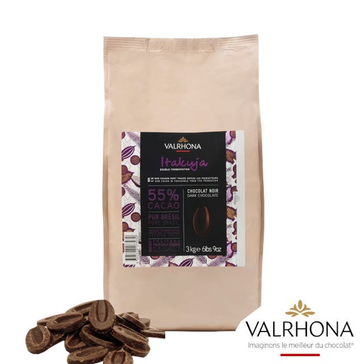 [itakuja-valrhona] Itakuja 55% doppelt Fermentiert mit Passionsfrucht von Valrhona