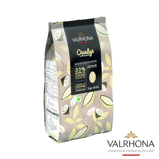 [opalys-valrhona] Opalys 33% weiße Kuvertüre von Valrhona