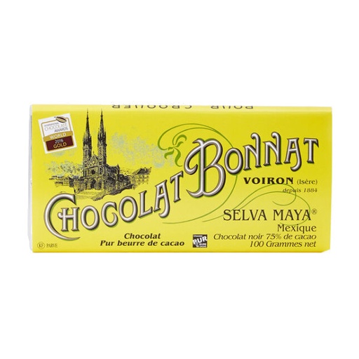 [170033] Selva Maya Mexique 75% Grands Crus Du Cacao von Bonnat 100g Tafel