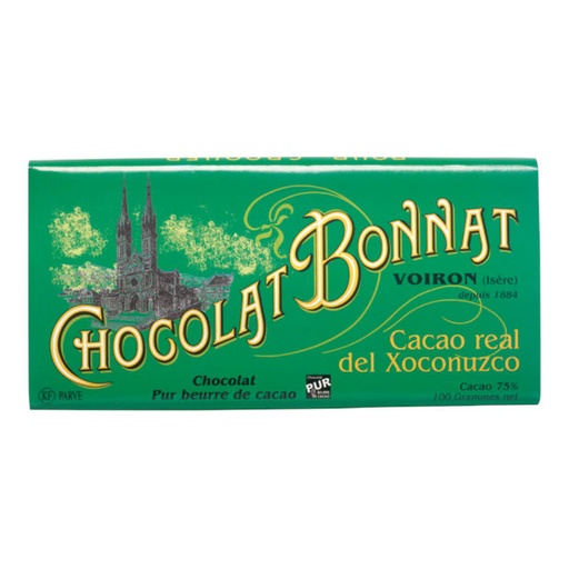 [170104] Real del Xoconuzco 75% Grands Crus Du Cacao von Bonnat 100g Tafel