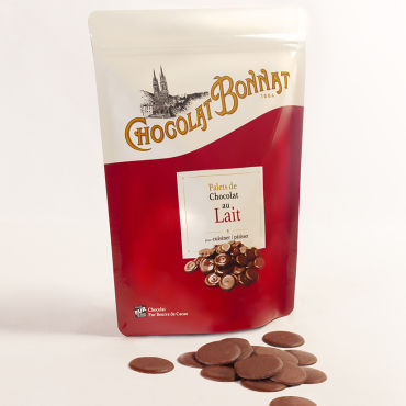 [170110] Bonnat Chocolat au Lait 55% Milchkuvertüre Pellets 1kg