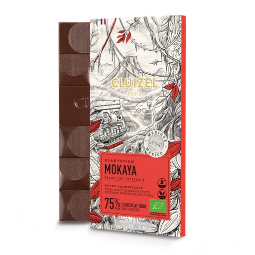 [170186] Plantation Mokaya Noir 75% Bio Schokolade Michel Cluizel